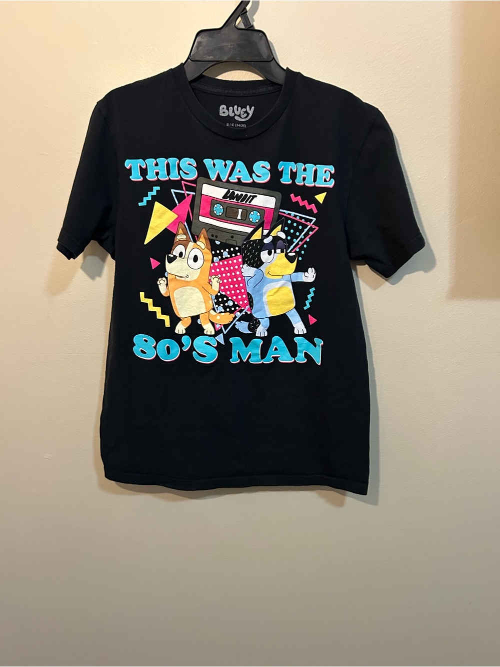 Black 'This Was the 80's Man' Graphic Tee